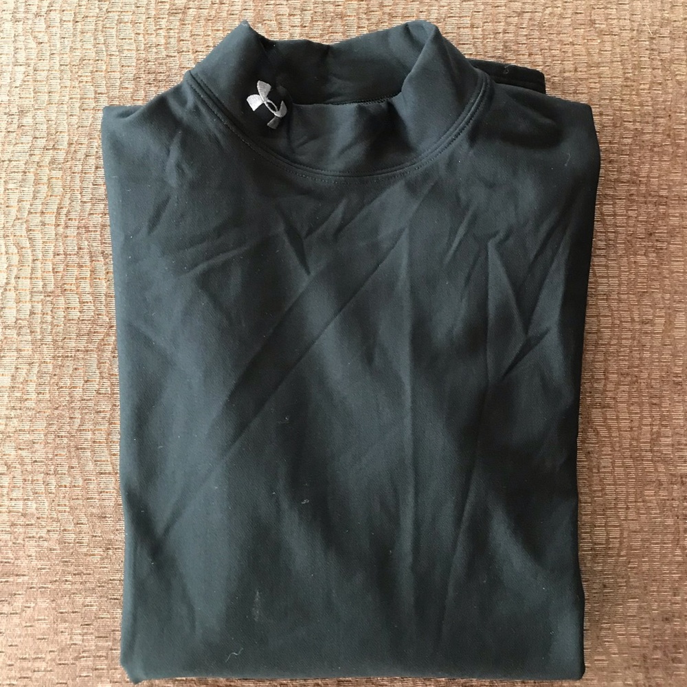 Under Armour Black Long Sleeve Base Layer Top